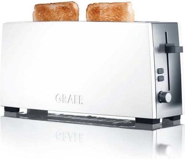 Graef TO 91 Long Slot Brødrister Hvid