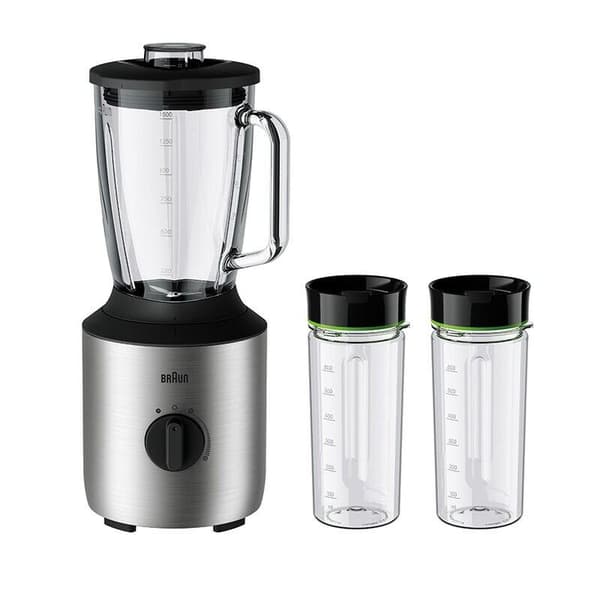 Braun PowerBlend 3 JB 3272 SI - Tehosekoitin - hopea