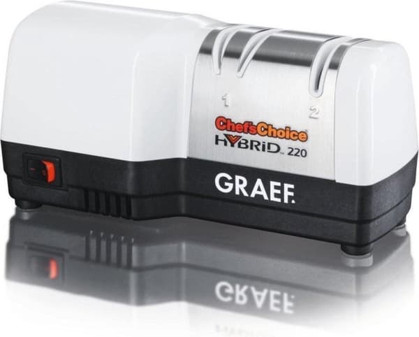 Graef CC80 Hybrid Knivesliber 45W Hvid/Sort