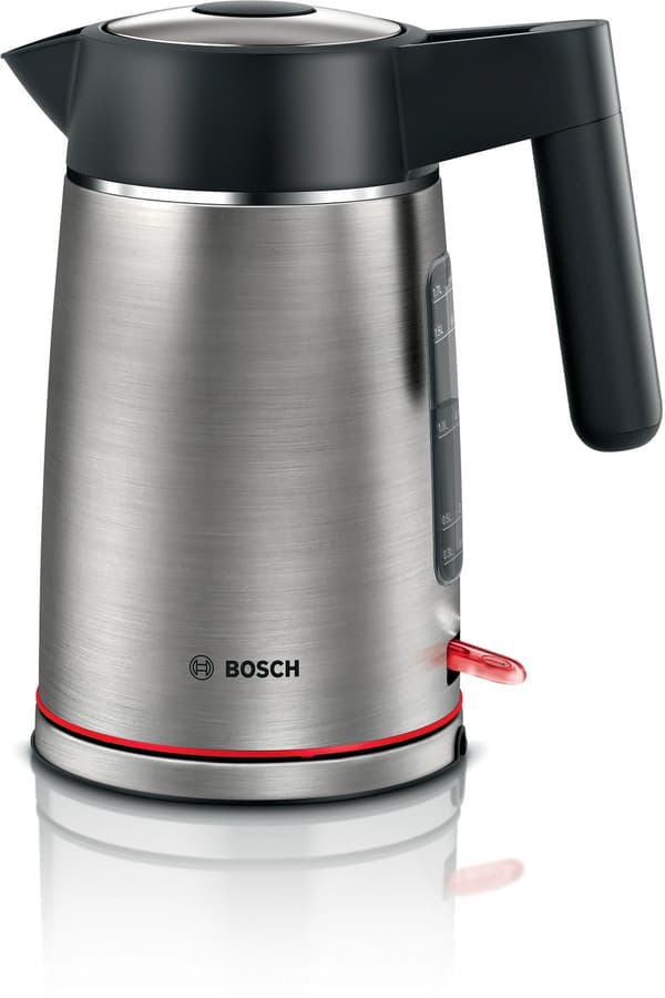 Bosch TWK6M480 Vedenkeitin 1,7 L 2400 W musta – ruostumaton teräs (TWK6M480)