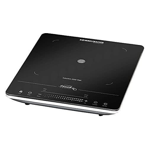 Rommelsbacher CT2020/IN Häll Svart - Silver Bord Keramik 1 Zon(er) (CT2020/IN) Svart