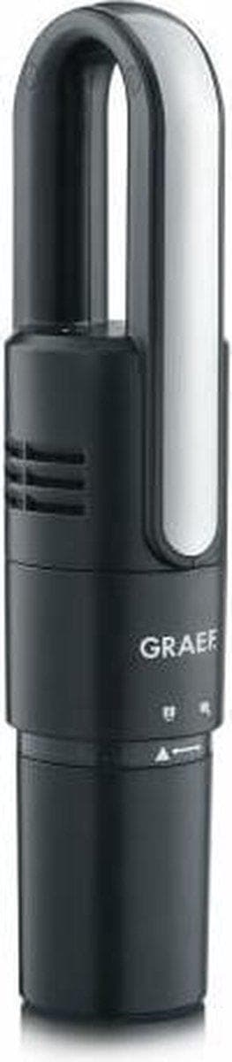 Graef CrumbChef KC 502 pussiton musta