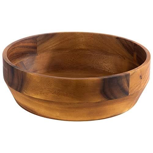 APS skål ACACIA, 3,0 liter, diameter: 270 mm lavet af olieret akacietræ, stabelbar, vaskbar med en fugtig klud, - 1 stk (796)