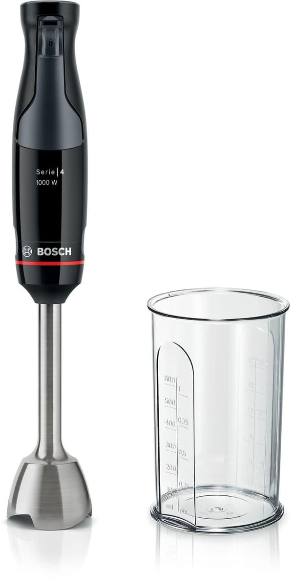 Bosch Serie 4 MSM4B610 - ErgoMaster sauvasekoitin - 1000 W - musta