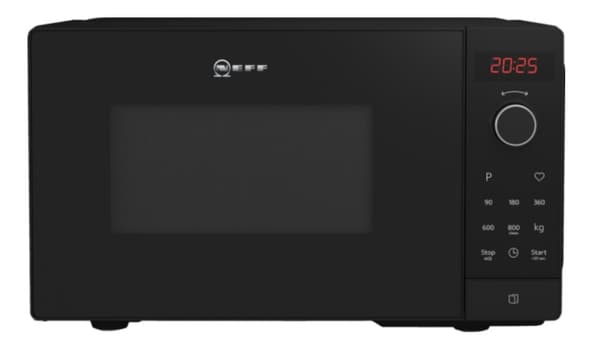 Neff FLAWG20S2 sw mikroovn 800W, 20L, venstre stop, 44 cm bred (FLAWG20S2)