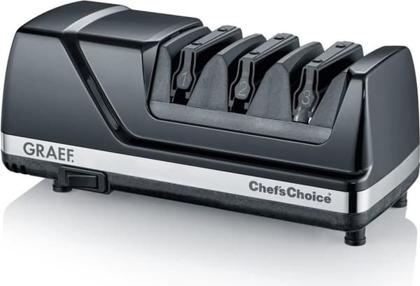 Graef CX 125 elektrisk knivslip svart - grå (CX125DE)