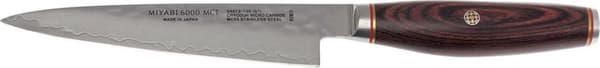 MIYABI småkniv, stål, 130 mm, sølv/brun, 30,5 x 7,7 x 2,6 cm MIYABI 6000 MCT (34072-131-0)