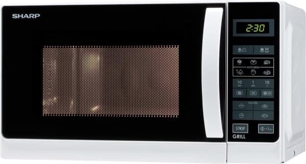 Sharp R-642 WW - Mikroaaltouuni - Grilli