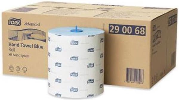 Tork håndklæderulle Tork Matic 290068 150m blå 6 stk/pk. (290068)