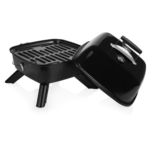 Princess 112256 - Bärbar hybrid elektrisk grill - Grillyta (LxB) 37 x 37 cm