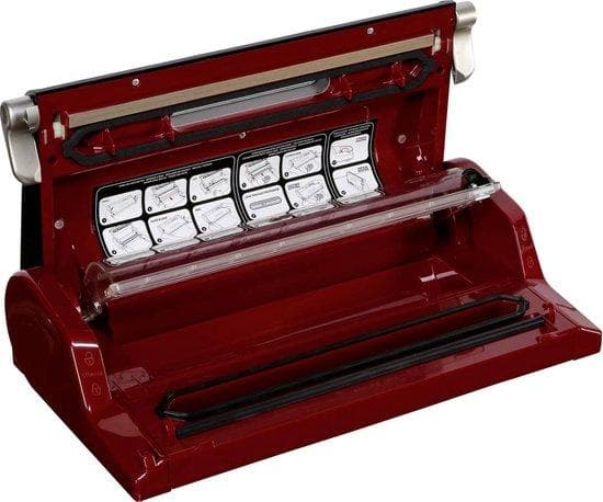 Berkel BK-09-8799-600 - Rød - Rustfrit stål - 8200 mbar - Rustfrit stål - 31,5 cm - 2014/35/UE lavspændingsdirektiv - 2014/30/UE EMC-direktiv - 2009/1
