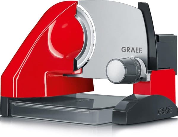 Graef SKS 500 katkaisukone Electric 170 W Musta, Punainen, Ruostumaton teräs Metalli