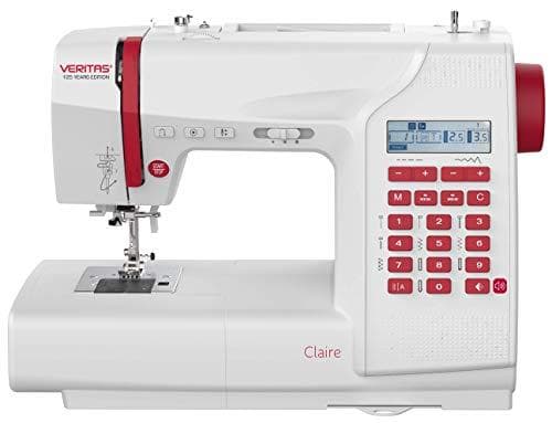 Veritas friarmssymaskine Claire hvid, rød (H20L)