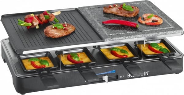 Bomann RG 2279 CB 2in1 Raclette Grill 1200-1400W