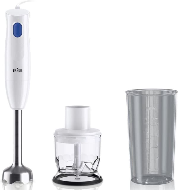 Braun MultiQuick 1 MQ10.2001M madlavningsmixer 450 W hvid (MQ10.201MWH)