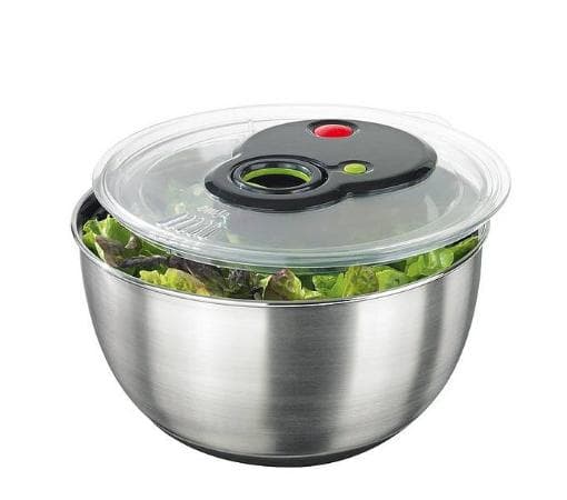 TURBOLINE salatspinner. 4,5 L. rustfrit stål