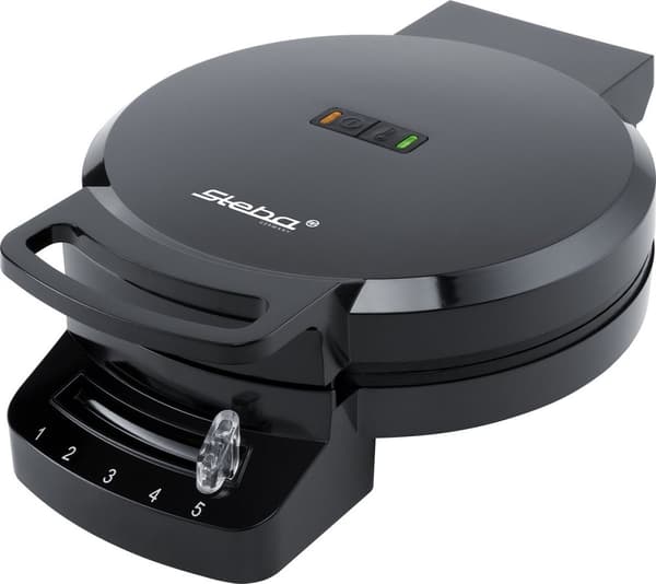 Steba Germany WE 1 våffeljärn non-stick beläggning, indikatorlampa, hopfällbar, kontinuerlig temperaturkontroll