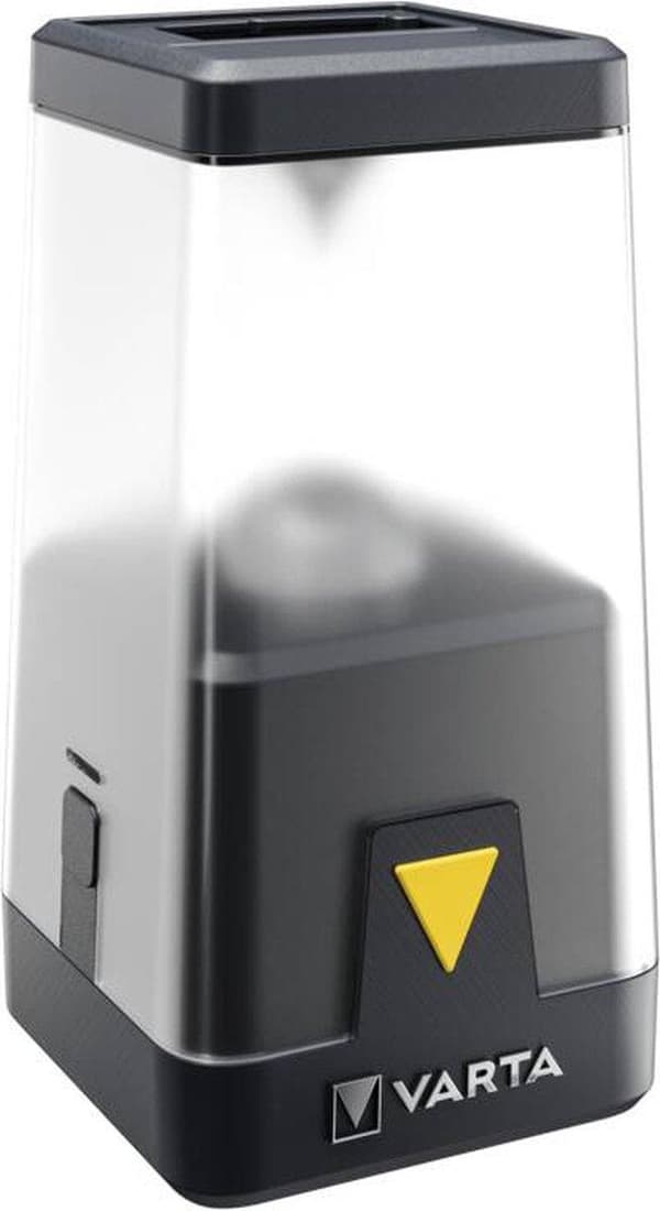 VARTA Outdoor Ambiance Camping Light L30RH Tehokas VARTA-mallinen retkeilyvalo, joka sisältää hybridi-akkujärjestelmän (ladattava ja toimii myös ensiö