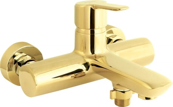 Vægmonteret badekarsarmatur