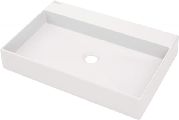 Granit bordplade håndvask med plads til vandhane - 60x40 cm