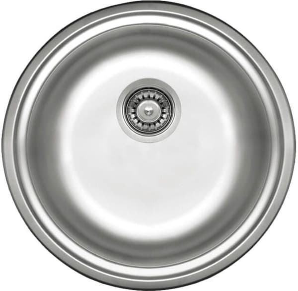 Stålvask med 1 kumme