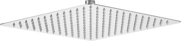 Brusehoved i stål - 300x300 mm