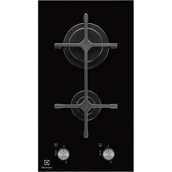 Electrolux EGC3322NVK Svart Inbyggd Gas 2 zon(er)