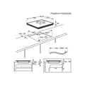 Miniatyrbild 2 av 5: Electrolux EIS62443 Svart Inbyggd 60 cm Zon induktionshäll 4 zon(er)