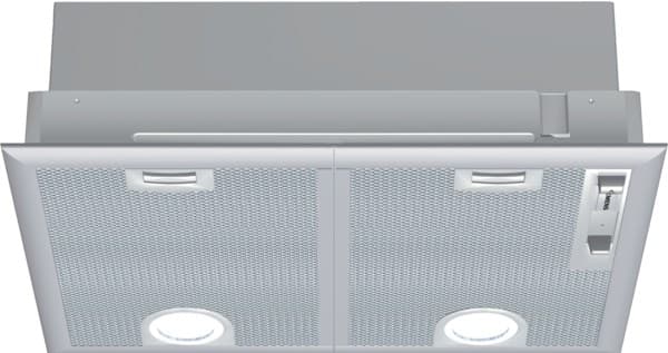 Siemens iQ300 LB55565 liesituuletin 590 m3/h Sisäänrakennettu Ruostumaton teräs Ruostumaton teräs