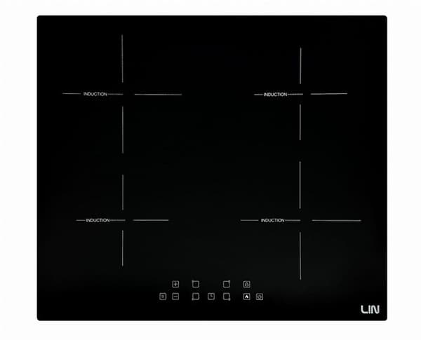 Induktioliesitaso LI-A23511 4 aluetta 7400 W Musta