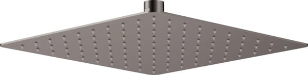 Duschmunstycke i stål - 250x250 mm