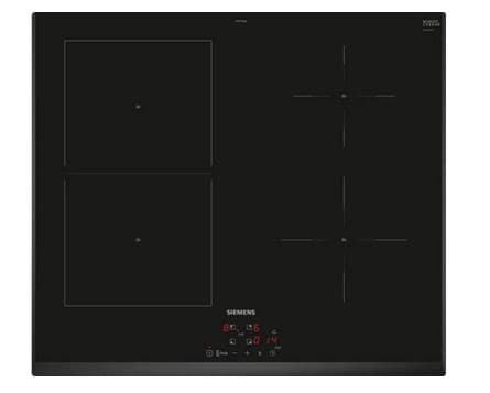 Siemens iQ500 ED651BSB6E liesitaso Musta Sisäänrakennettu 60 cm Vyöhykkeen induktioliesitaso 4 aluetta
