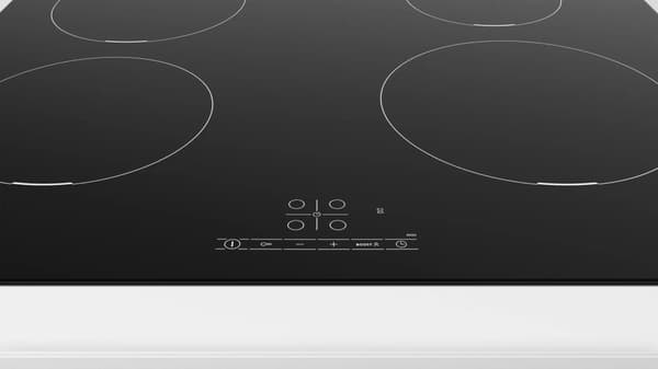 Bosch Serie 4 PUE611BB5E liesitaso Musta Sisäänrakennettu 60 cm Vyöhykkeen induktioliesitaso 4 aluetta