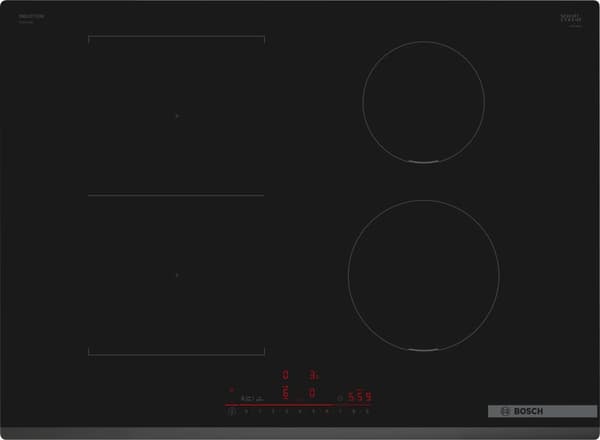 Bosch Serie 6 PVS731HB1E liesitaso Musta Sisäänrakennettu 70 cm Vyöhykkeen induktioliesitaso 4 aluetta