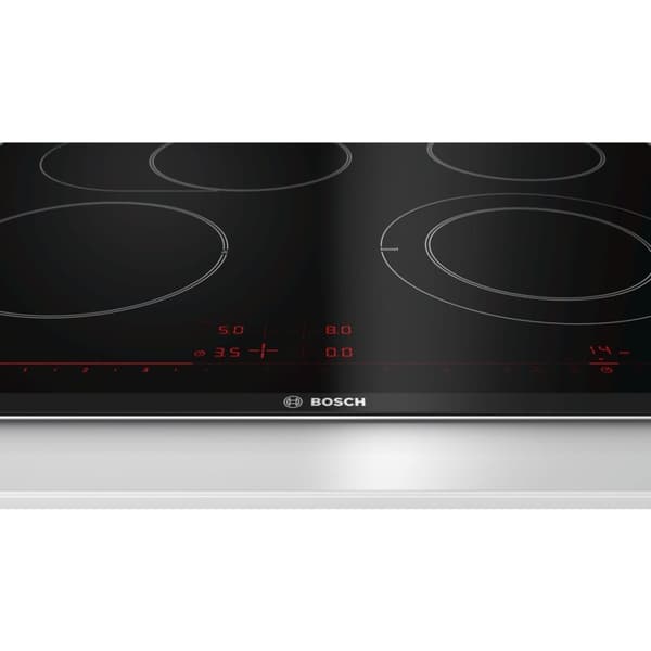 Bosch Serie 8 PKN675DP1D häll Svart, Rostfritt stål Inbyggd Keramik 4 zon(er)