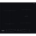 Miniatyrbillede 2 af 7: Whirlpool WB B8360 NE kogeplade Sort Indbygget 59 cm Zone induktionskogeplade 4 zone(r)