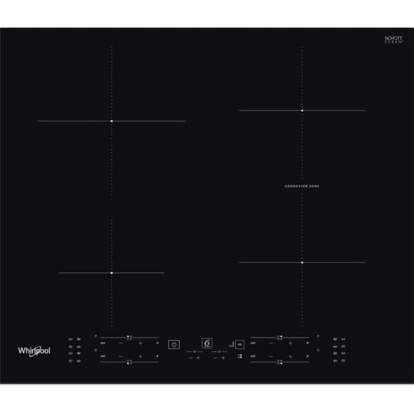 Whirlpool WB B8360 NE kogeplade Sort Indbygget 59 cm Zone induktionskogeplade 4 zone(r)