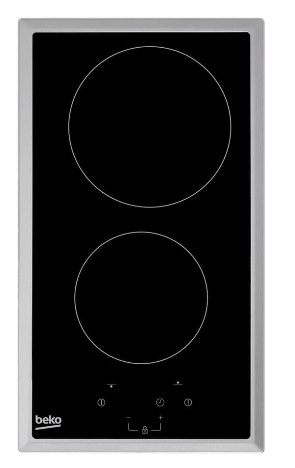 Beko HDMC32400TX liesitaso Ruostumaton teräs Sisäänrakennettu 30 cm Keraaminen 2 aluetta
