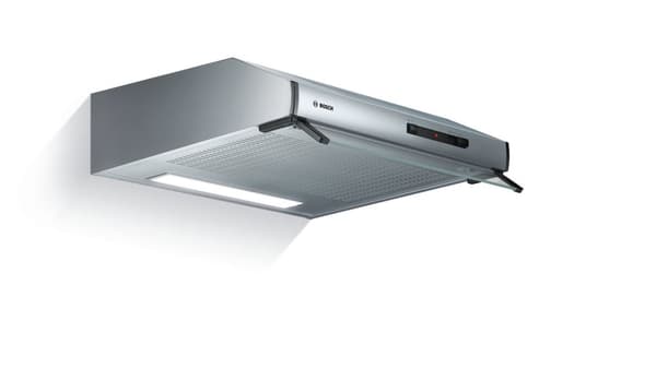 Bosch Serie 2 DUL62FA51 liesituuletin Seinälle kiinnitettävä Ruostumaton teräs 250 m3/h D
