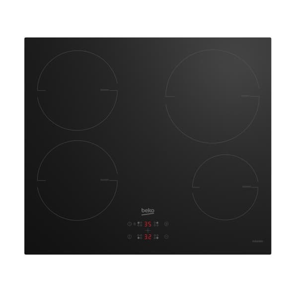 Beko HII 64400 MT häll Svart Inbyggd 60 cm zon induktionshäll 4 zon(er) Svart