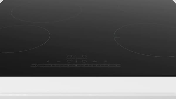 Bosch Serie 6 PKE611FP2E Spishäll Svart Inbyggd 60 cm Keramik 4 zon(er)