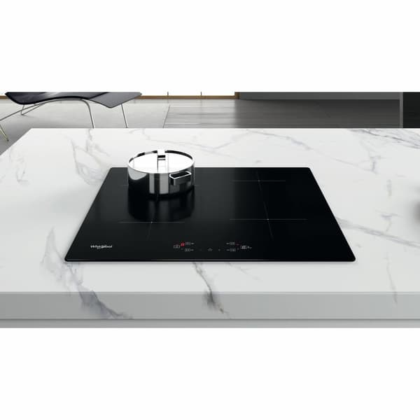 Whirlpool WS Q2160 NE Sort Indbygget 59 cm Zone induktionskogeplade 4 zone(r)
