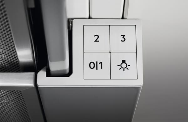 Electrolux LFP226S Inbyggd Teleskopisk Köksfläkt Silver 330 m3/h
