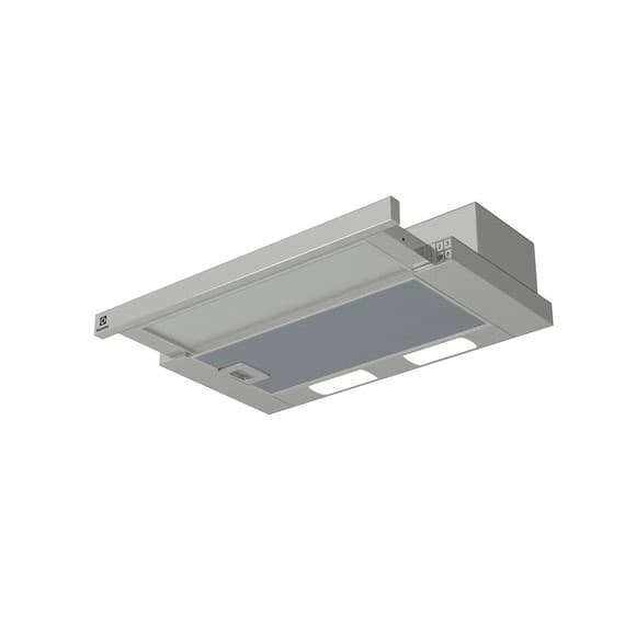 Electrolux LFP226S Inbyggd teleskopisk köksfläkt silver 330 m3/h Grå