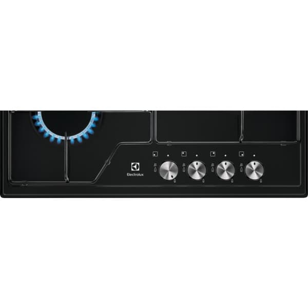 Electrolux EGS6424K Spishäll Svart Inbyggd 60 cm Gas 4 zon(er)
