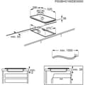 Miniatyrbillede 2 af 7: Electrolux LHR3233CK kogeplade sort indbygget keramisk 2 zone(r)