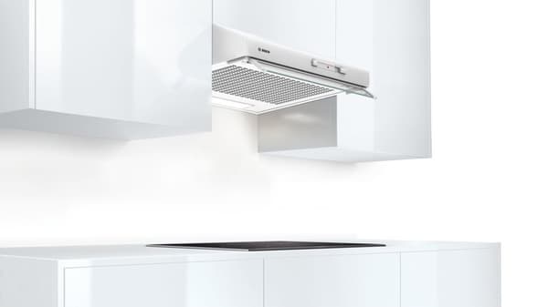 Bosch Serie 2 DUL62FA21 emhætte vægmonteret hvid D 250 m3/t