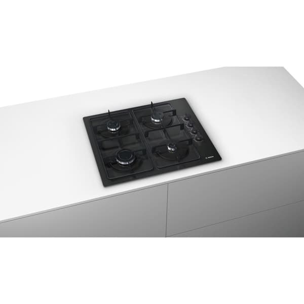 Bosch Serie 2 POP6B6B80 kogeplade Sort Indbygget gas 4 zone(r)