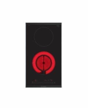 Bosch Serie 6 PKF375FP2E häll Svart Inbyggd 30 cm 2 zon(er) Svart