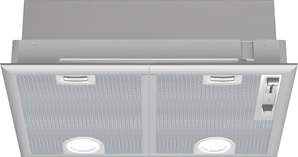 Bosch Serie 4 DHL555BL liesituuletin Sisäänrakennettu Hopea 590 m³/h C Hopea